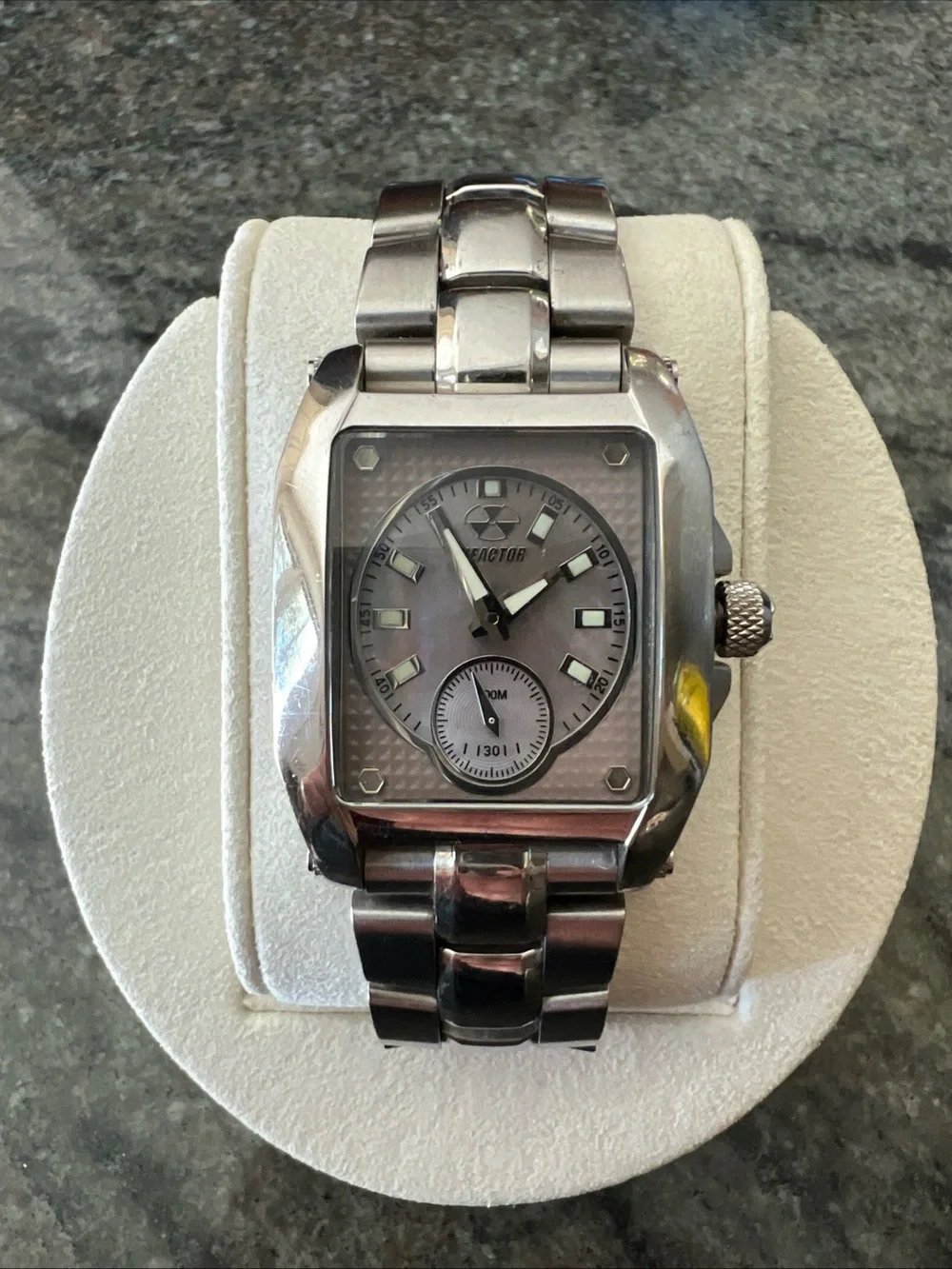 Reactor Mother of Pearl Dial Watch - WORKING CONDITION - battery replaced